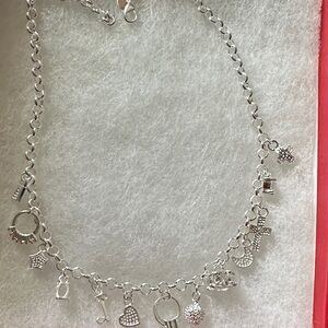 Silver Charm Necklace